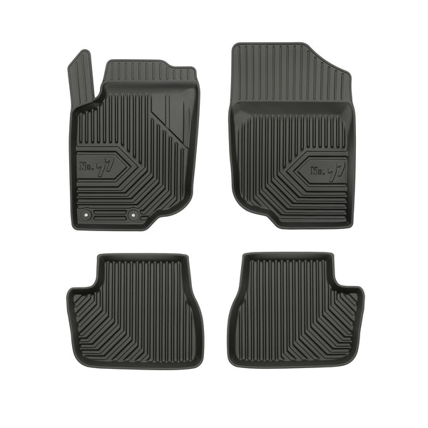Tapis avec bords relevés Peugeot 207, fabrication 2006 - 2012, carrosserie berline #1 - 1