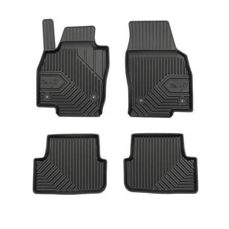 Tapis avec bords relevés Volkswagen Polo VI, fabrication 10.2017 - présent, carrosserie berline | 77407589