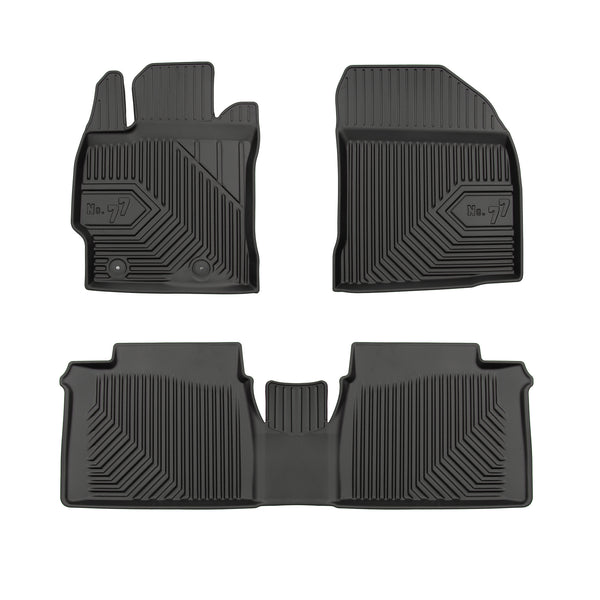 Tapis avec bords relevés Toyota Corolla XI, fabrication 08.2013 - 06.2018, carrosserie sedán, e160/e170/e180 #1 - 1