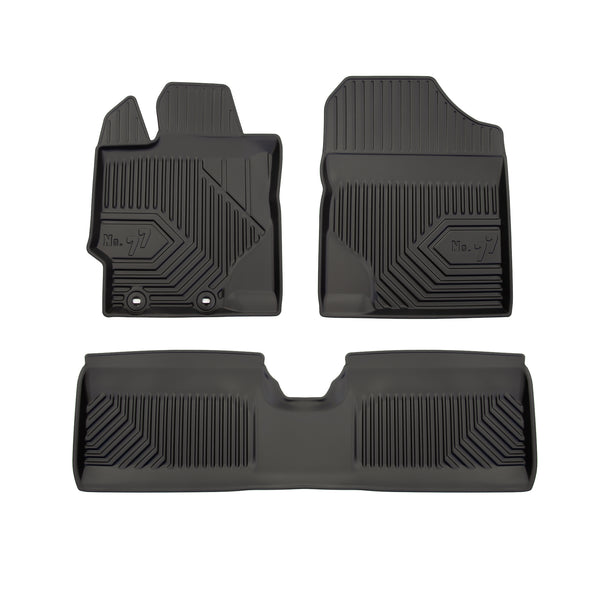 Tapis avec bords relevés Toyota Yaris III, fabrication 09.2011 - 08.2020, carrosserie berline #1 - 1