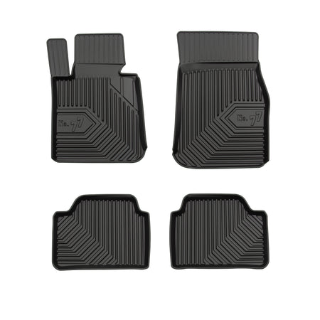 Tapis avec bords relevés BMW Série 1 E81, fabrication 09.2004 - 2013, carrosserie berline | 77407794