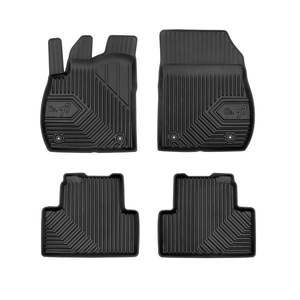 Tapis avec bords relevés Opel Zafira C, fabrication 01.2012 - 07.2019, carrosserie van #1 - 1