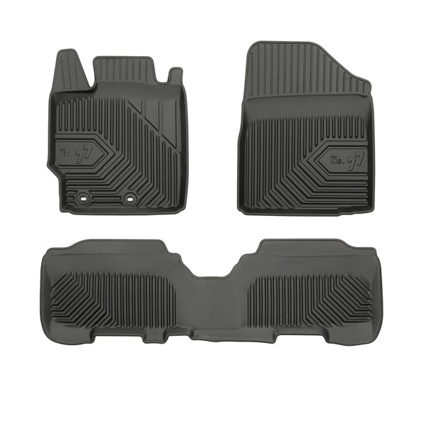 Tapis avec bords relevés Toyota Yaris II, fabrication 10.2005 - 2011, carrosserie berline #1 - 1