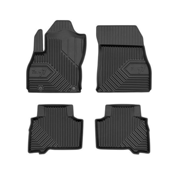 Tapis avec bords relevés Fiat Qubo, fabrication 06.2008 - présent, carrosserie berline #1 - 1