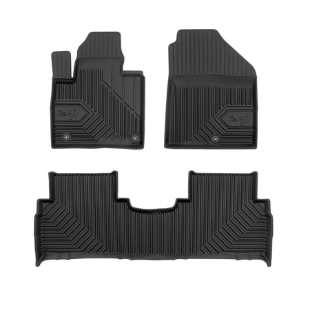 Tapis avec bords relevés Kia Sorento III, fabrication 02.2015 - 07.2020, carrosserie suv #1