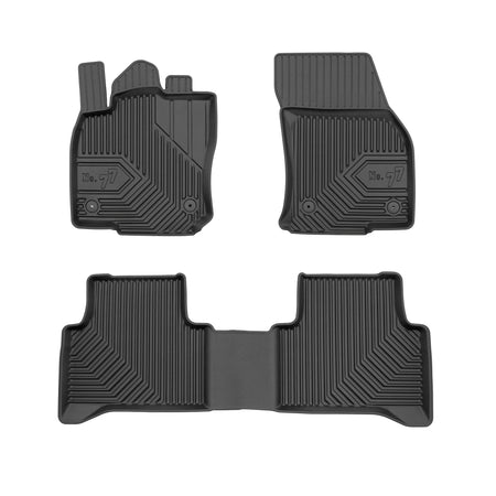 Tapis avec bords relevés Volkswagen Touran II, fabrication 09.2015 - présent, carrosserie van #1