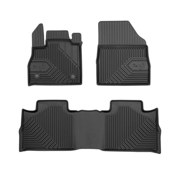 Tapis avec bords relevés Renault Espace V, fabrication 04.2015 - présent, carrosserie van #1 - 1