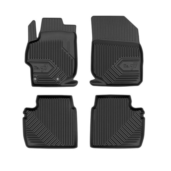 Tapis avec bords relevés Citroen C-Elysee, fabrication 02.2013 - présent, carrosserie sedán #1 - 1