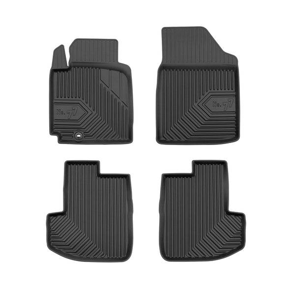 Tapis avec bords relevés Toyota Yaris I, fabrication 1999 - 2005, carrosserie berline #1 - 1