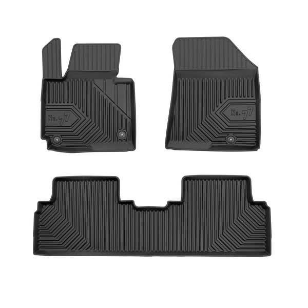 Tapis avec bords relevés Kia Carens III, fabrication 04.2013 - 08.2019, carrosserie van #1 - 1