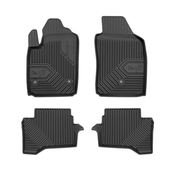 Tapis avec bords relevés Fiat 500e I Electric, fabrication 2015 - 2020, carrosserie berline #1 - 1