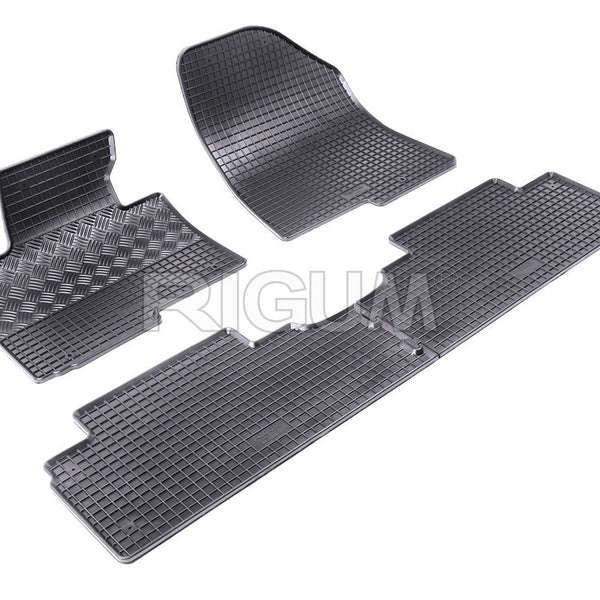 Tapis de voiture Kia Carens III, fabrication 04.2013 - 08.2019, carrosserie van, 5 places #1 - 1