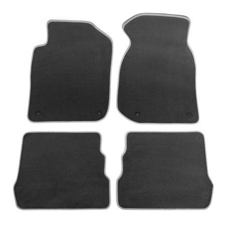 Tapis en moquette de voiture (gris) Volvo V 40 II, fabrication 07.2012 - 07.2019, carrosserie berline | M5107GRI