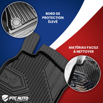 Tapis avec bords relevés Citroen C-Elysee, fabrication 02.2013 - présent, carrosserie sedán #1 - 4