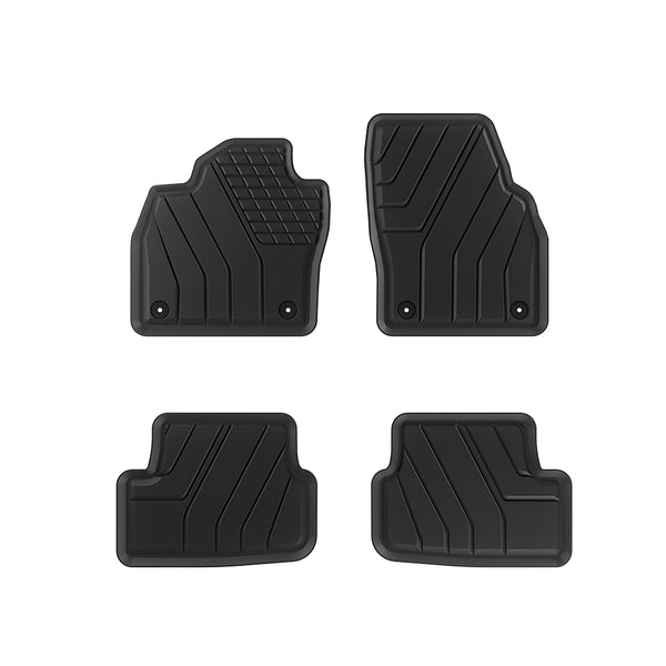 Tapis avec bords relevés Skoda Fabia IV, fabrication 2021 - présent, carrosserie berline #15 - 1